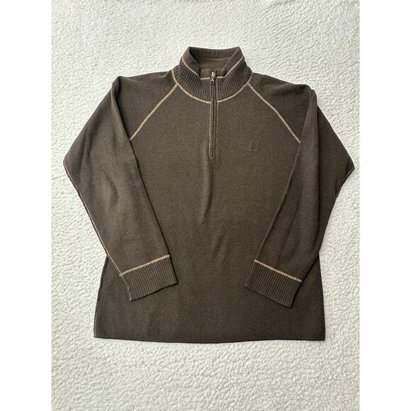 The North Face Mens 1/4 Zip Fleece Pullover Large - Picture 1 of 8